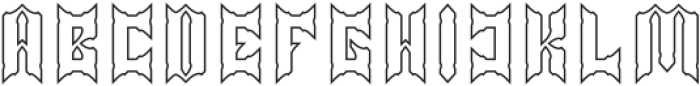 Knight of Light-Hollow otf (300) Font UPPERCASE