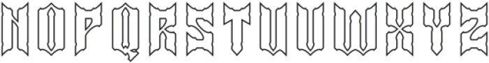 Knight of Light-Hollow otf (300) Font UPPERCASE