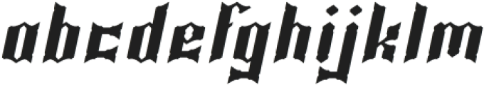 Knight of Light Italic otf (300) Font LOWERCASE