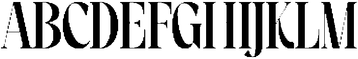 Knighty Gheffta otf (400) Font UPPERCASE