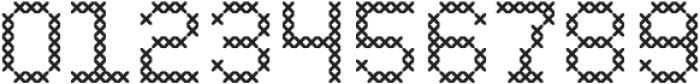 Knitting Font Regular otf (400) Font OTHER CHARS
