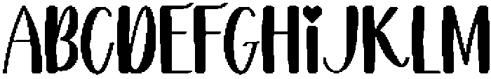 Knitting Handmade Regular otf (400) Font UPPERCASE