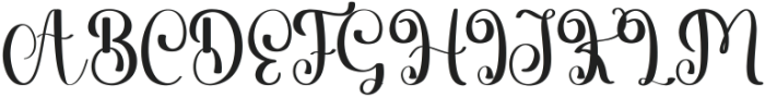 Knitting Regular ttf (400) Font UPPERCASE