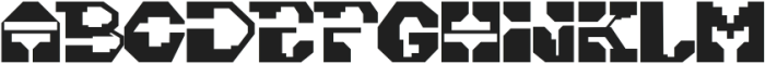 KnockTonic-Regular otf (400) Font LOWERCASE