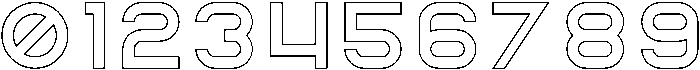 Knowhere Outline otf (400) Font OTHER CHARS