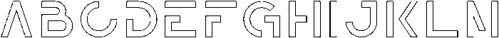 Knowhere Outline otf (400) FONT