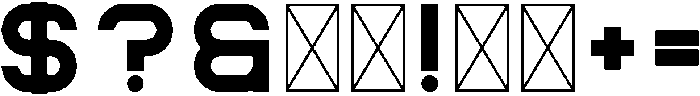 Knowhere Regular otf (400) Font OTHER CHARS