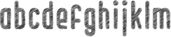 Knowledge Sketch Rustic otf (400) Font LOWERCASE