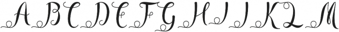 Known otf (400) Font UPPERCASE