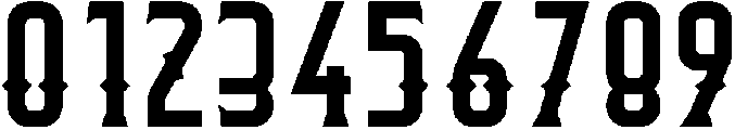 Knox Outline Outline otf (400) Font OTHER CHARS