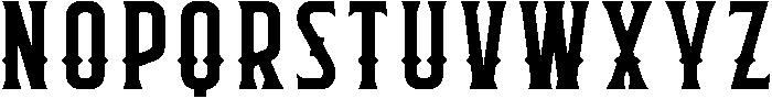 Knox Outline Outline otf (400) Font UPPERCASE