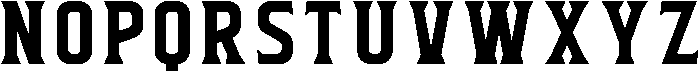 Knox Slab Outline Slab O otf (400) Font LOWERCASE