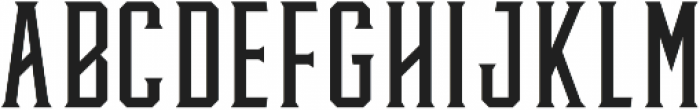 Knucklehead Serif Regular otf (400) Font UPPERCASE