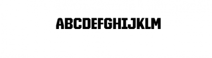 Knucklehead Serif-Bold Font LOWERCASE