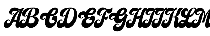 Knacking Personal Use Font UPPERCASE
