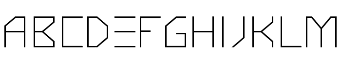 KnarfArtFont-Regular Font LOWERCASE