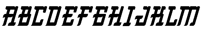 KneeholeDEMO-Regular Font UPPERCASE