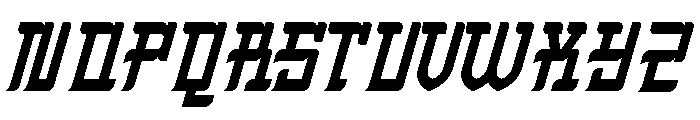 KneeholeDEMO-Regular Font UPPERCASE