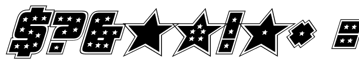 Knievel Academy Italic Font OTHER CHARS