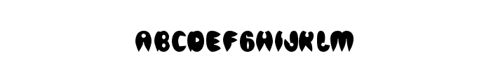 Knifemann-Regular Font UPPERCASE
