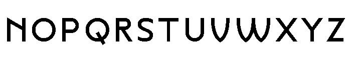 Knight Vision Font UPPERCASE