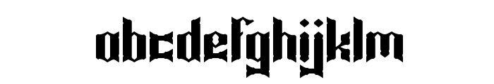 Knight of Light Font LOWERCASE
