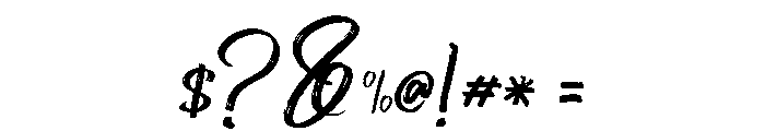 KnightornsFreePersonalUse-Scrip Font OTHER CHARS
