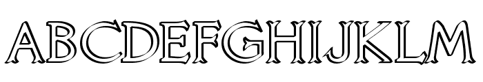 Knights Quest Callig Font UPPERCASE