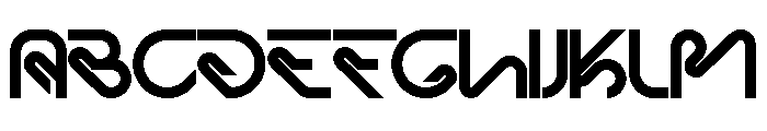 Knotted Centers Demo Regular Font UPPERCASE