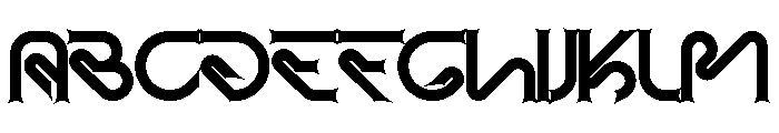 Knotted Contest Demo Regular Font UPPERCASE