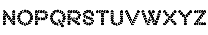 Knotty Font UPPERCASE