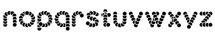 Knotty Font LOWERCASE