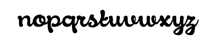 Knud Font LOWERCASE