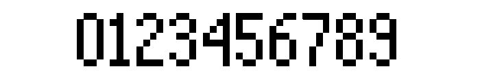 knitting pattern Regular Font OTHER CHARS