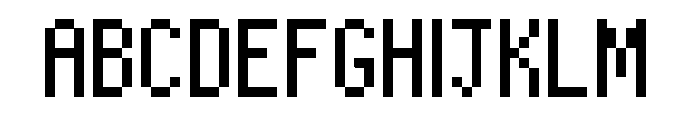 knitting pattern Regular Font UPPERCASE