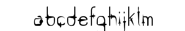 Knightsfair-CondensedRegular Font LOWERCASE