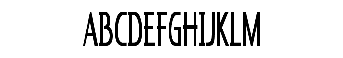 KnuckleBlack-ExtracondensedRegu Font UPPERCASE