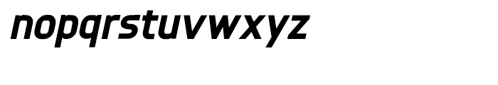 Knul ExtraBold Italic Font LOWERCASE