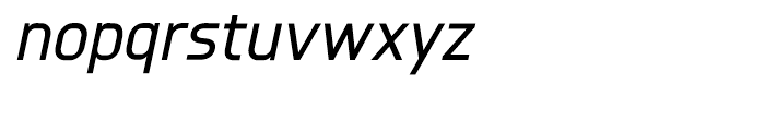 Knul Medium Italic Font LOWERCASE