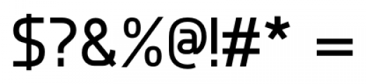 Knul Medium Font OTHER CHARS