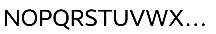 Knedle Regular Font UPPERCASE