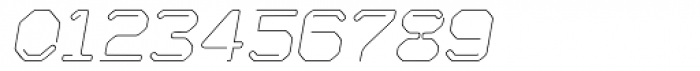 Kneeon Light Italic Font OTHER CHARS