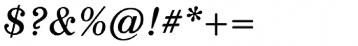 Kner Antikva Italic Font OTHER CHARS