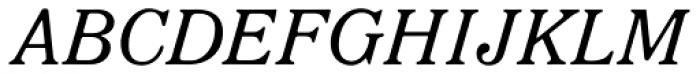Kner Antikva Italic Font UPPERCASE