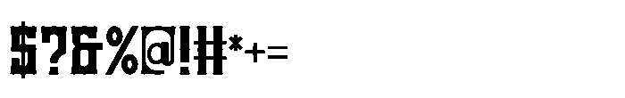 Knight Dominion Font OTHER CHARS