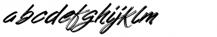 Knighthood Italic Font LOWERCASE