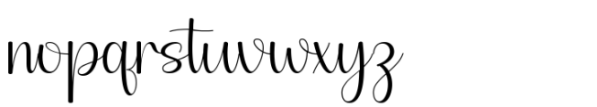 Knitting Font LOWERCASE
