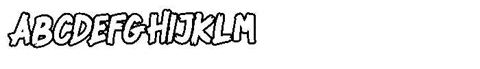 Knockwork Outline FONT