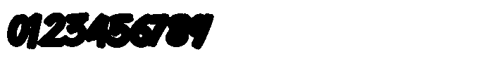 Knockwork Yellow Font OTHER CHARS