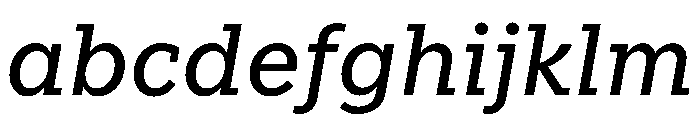 Knile MediumItalic FONT